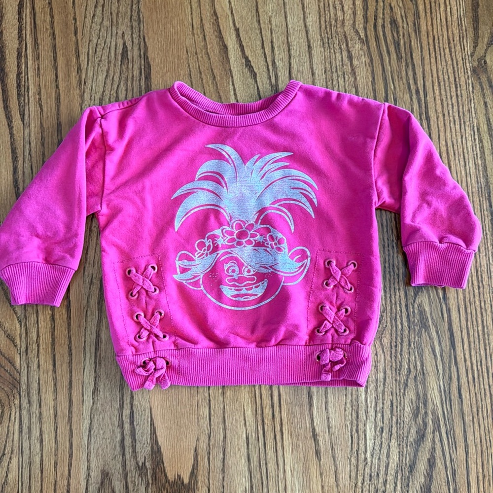 2T dreamworks Trolls sweatshirt